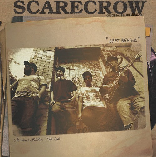 Pochette de : LEFT BEHIND - SCARECROW (33T)