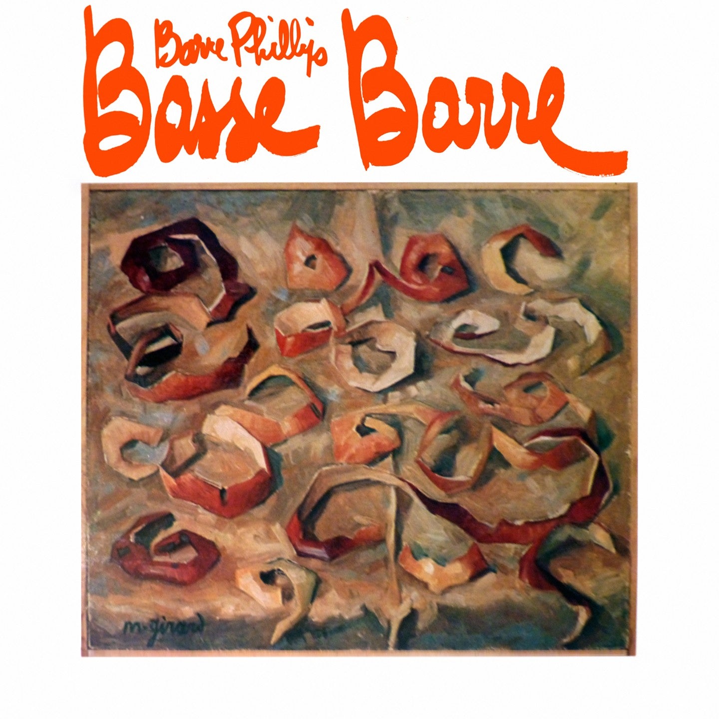 Pochette de : BASSE BARRE - BARRE PHILLIPS (CD)