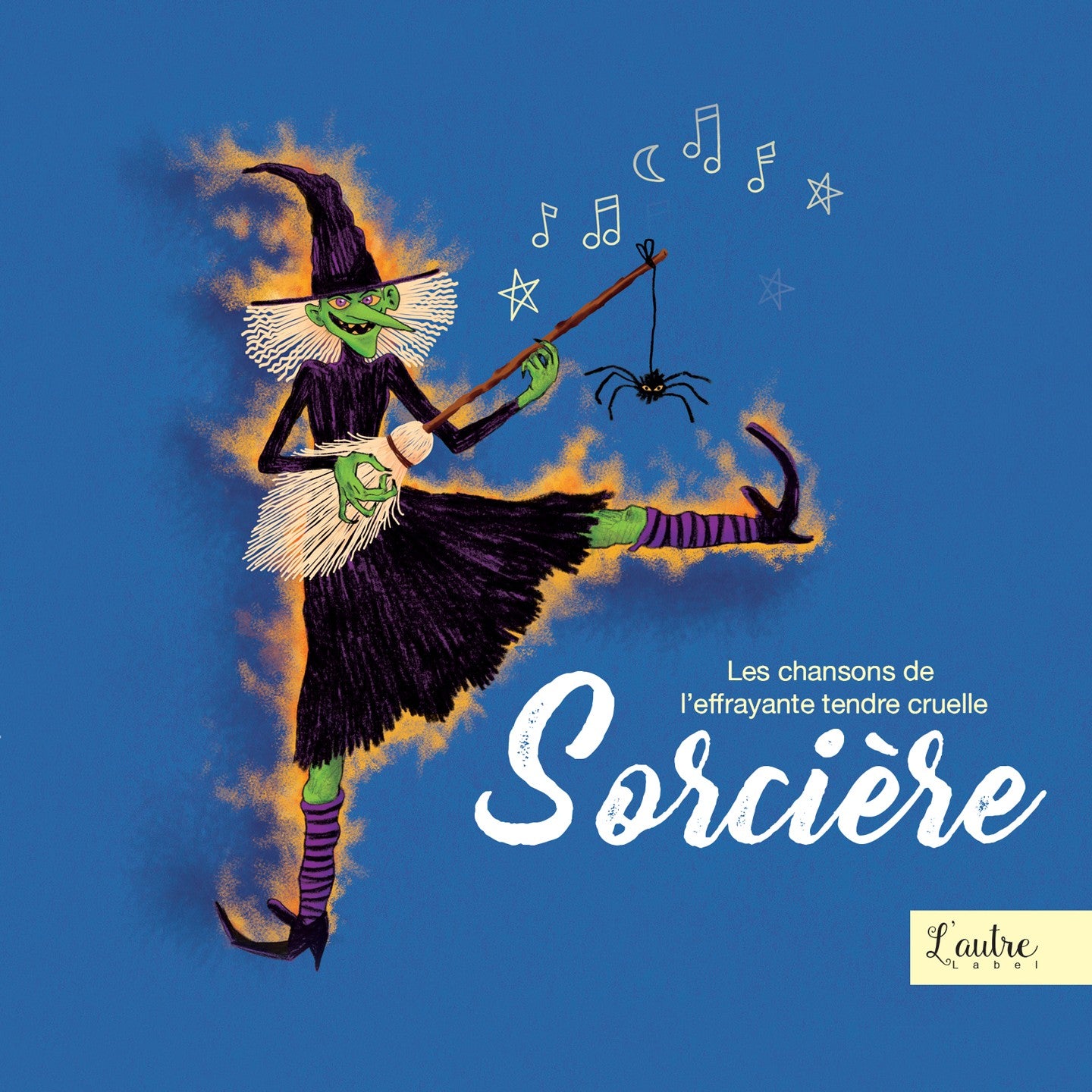 Pochette de : LES CHANSONS DE L'EFFRAYANTE TENDRE CRUELLE SORCIERE - COMPIL (CD)