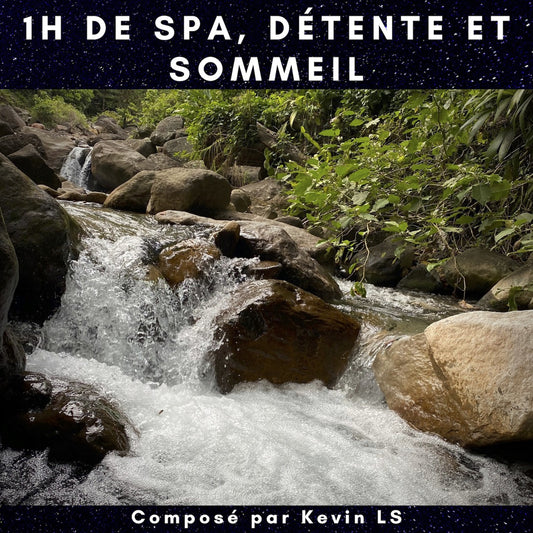 Pochette de : 1H DE SPA, DÉTENTE ET SOMMEIL - KEVIN LS (CD)
