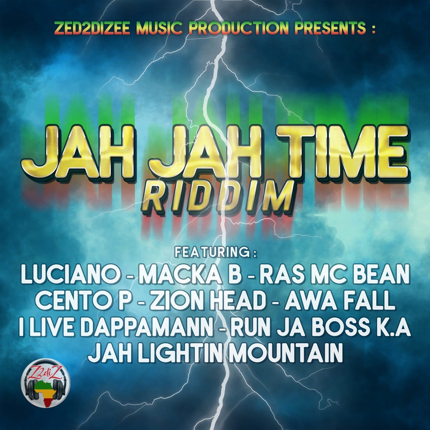 Pochette de : JAH JAH TIME RIDDIM - VARIOUS ARTISTS (33T)