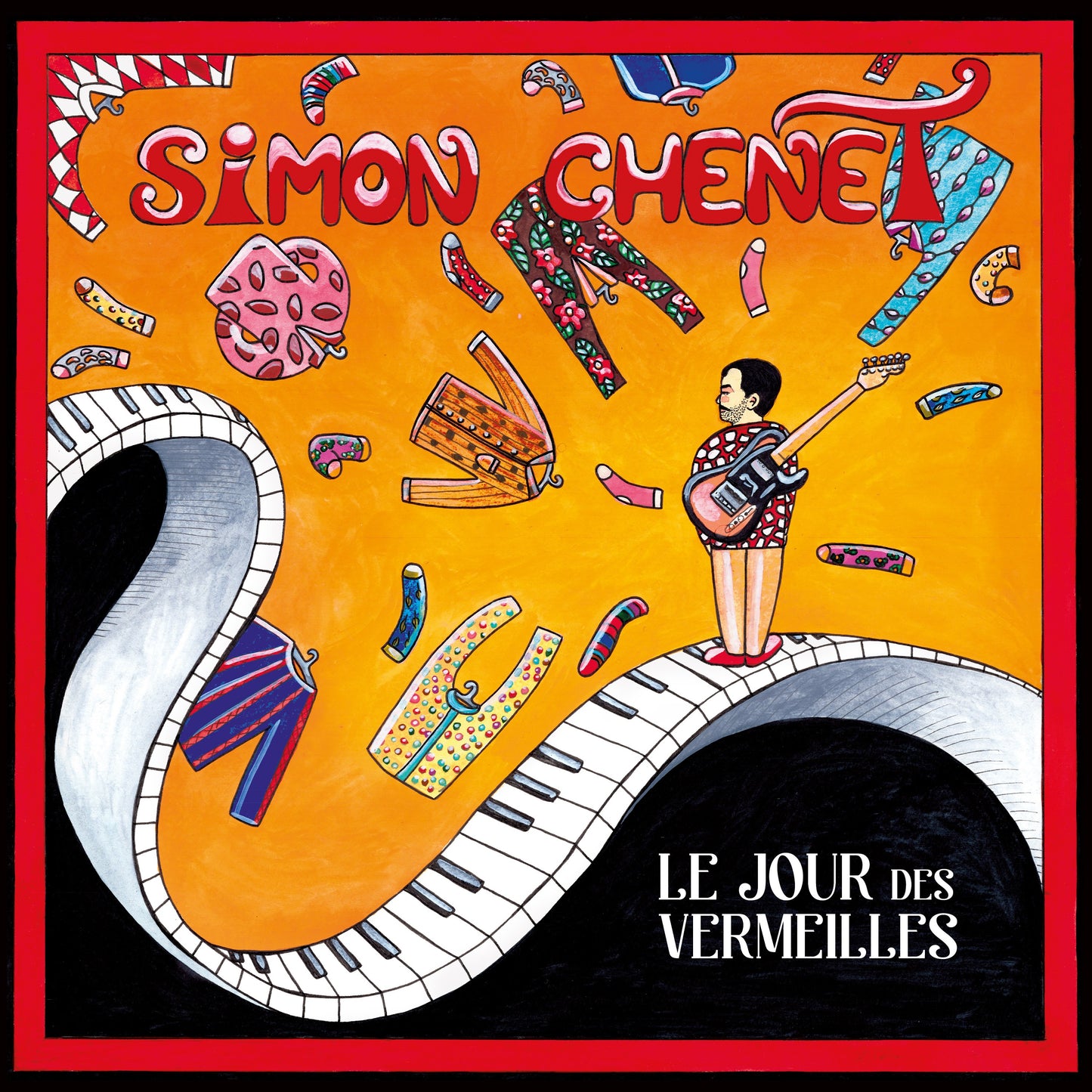 Pochette de : LE JOUR DES VERMEILLES - SIMON CHENET (CD)
