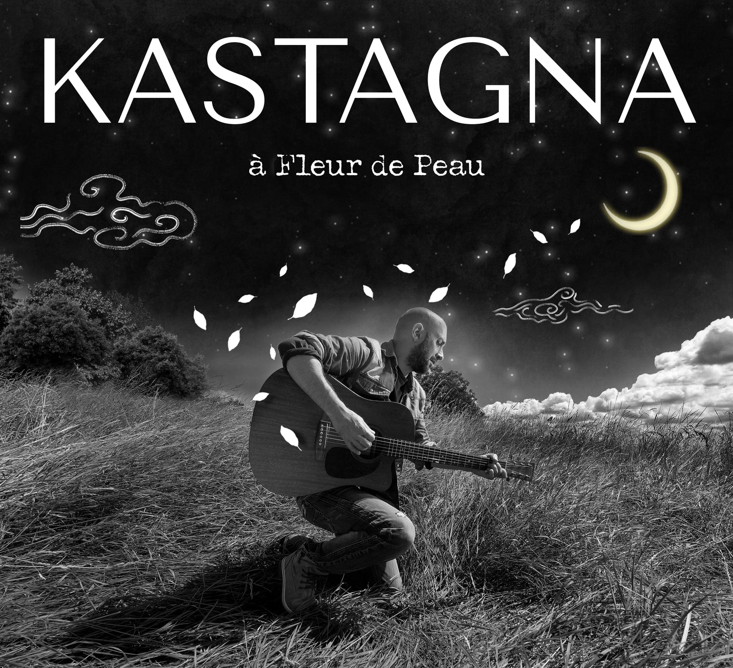 Pochette de : À FLEUR DE PEAU - KASTAGNA (CD)