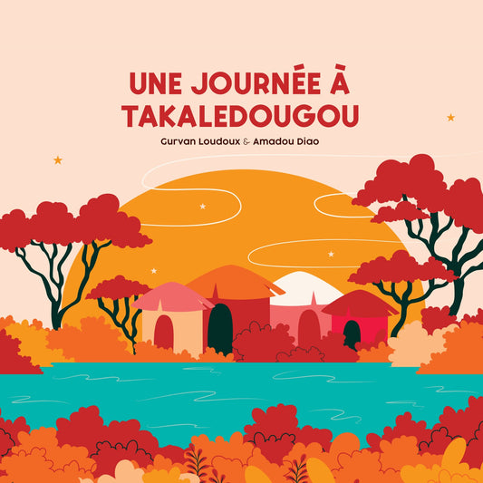 Pochette de : UNE JOURNÉE À TAKALÉDOUGOU - GURVAN LOUDOUX ET AMADOU DIAO (CD)