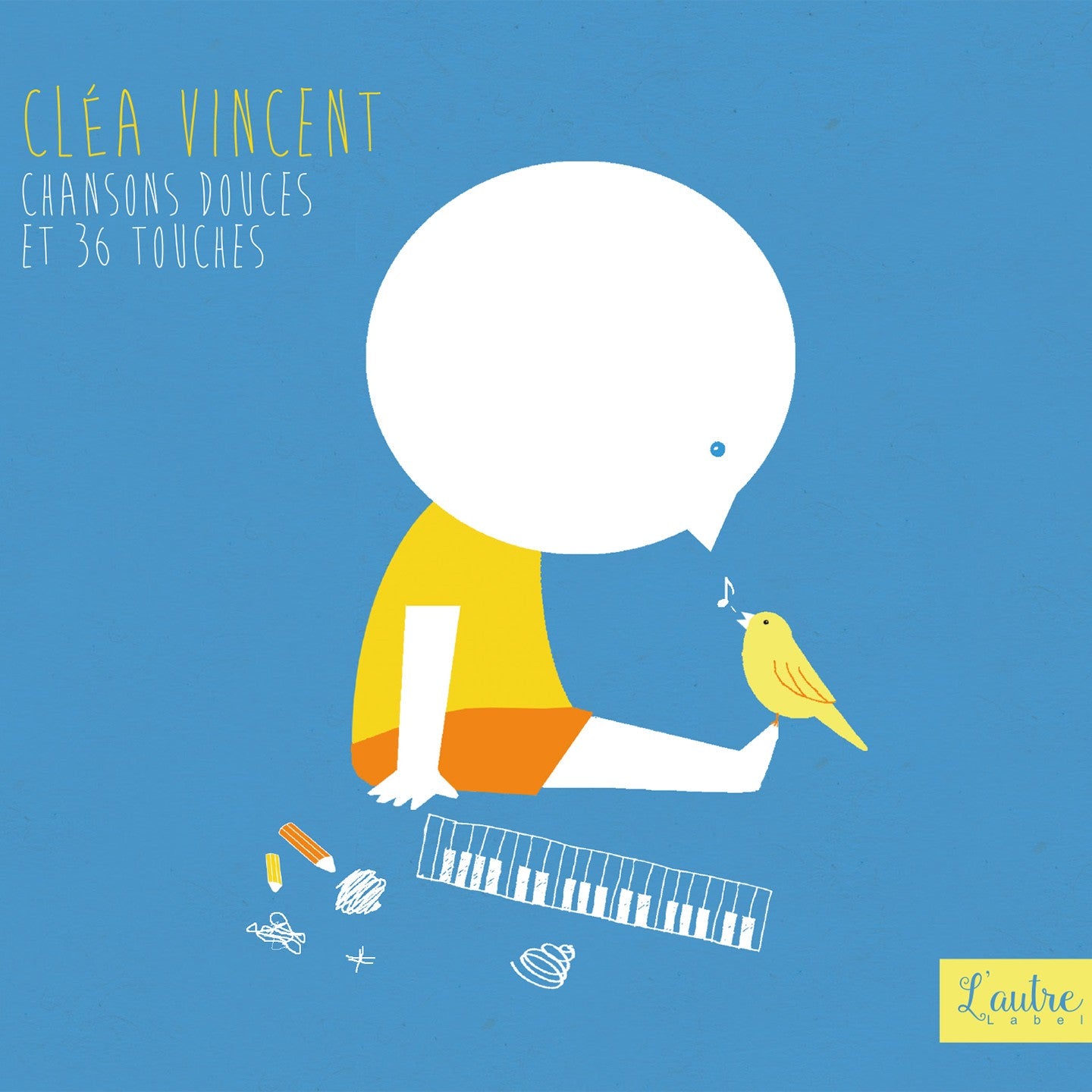 Pochette de : CHANSONS DOUCES ET 36 TOUCHES - CLEA VINCENT (CD)