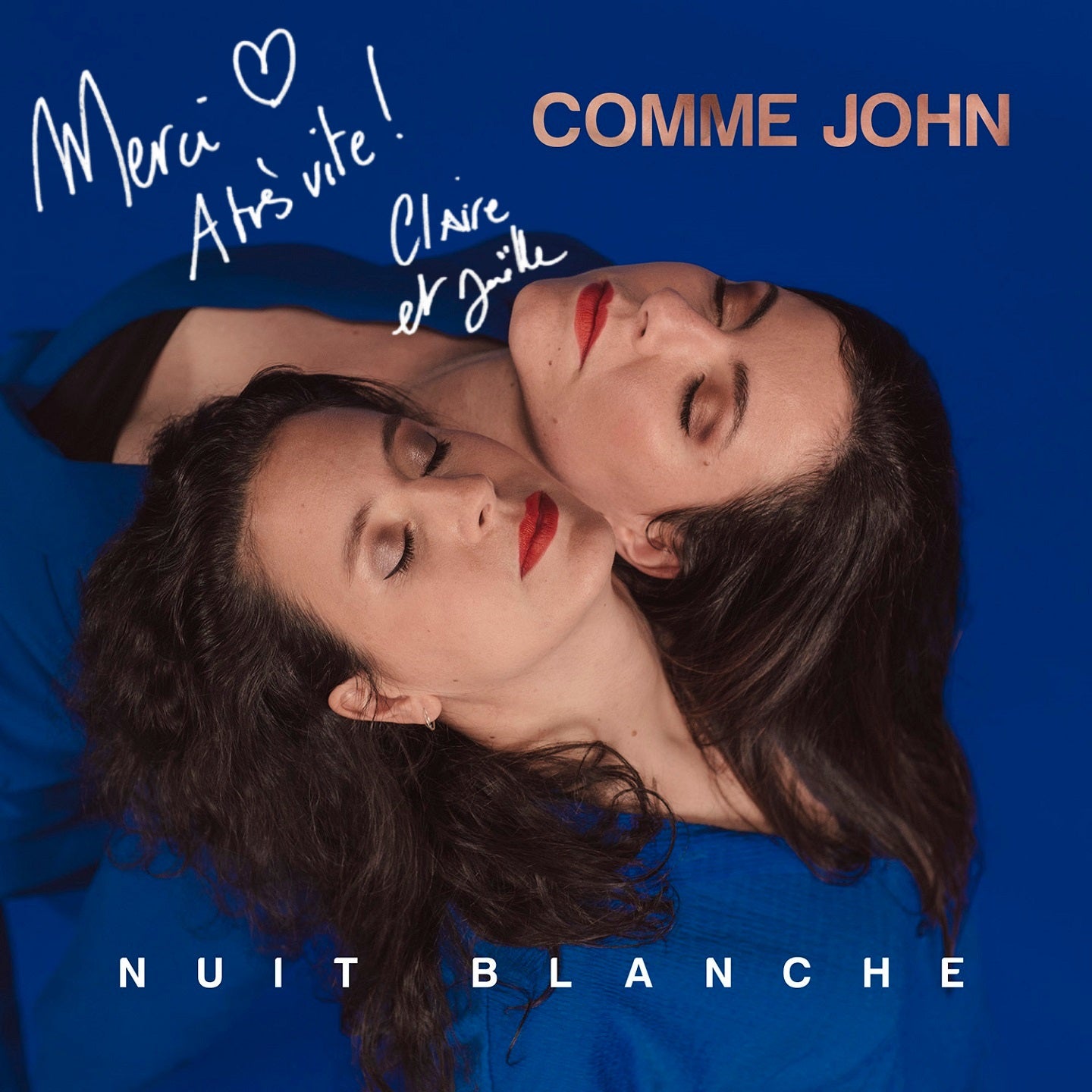 Pochette de : NUIT BLANCHE (VERSION DÉDICACÉE) - COMME JOHN (CD)