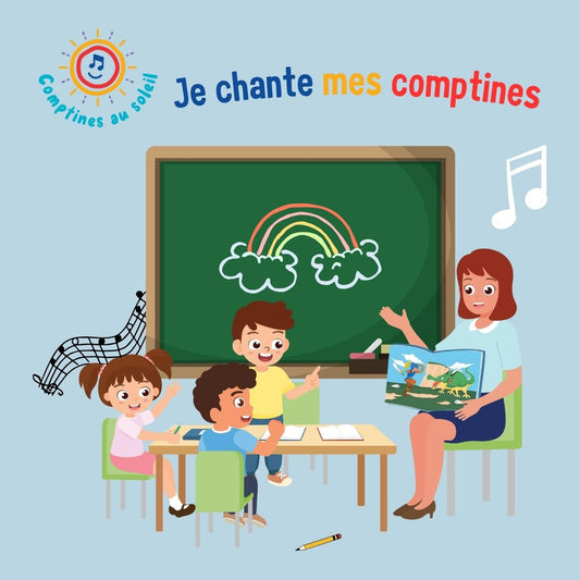 Pochette de : JE CHANTE MES COMPTINES - COMPTINES AU SOLEIL (CD)