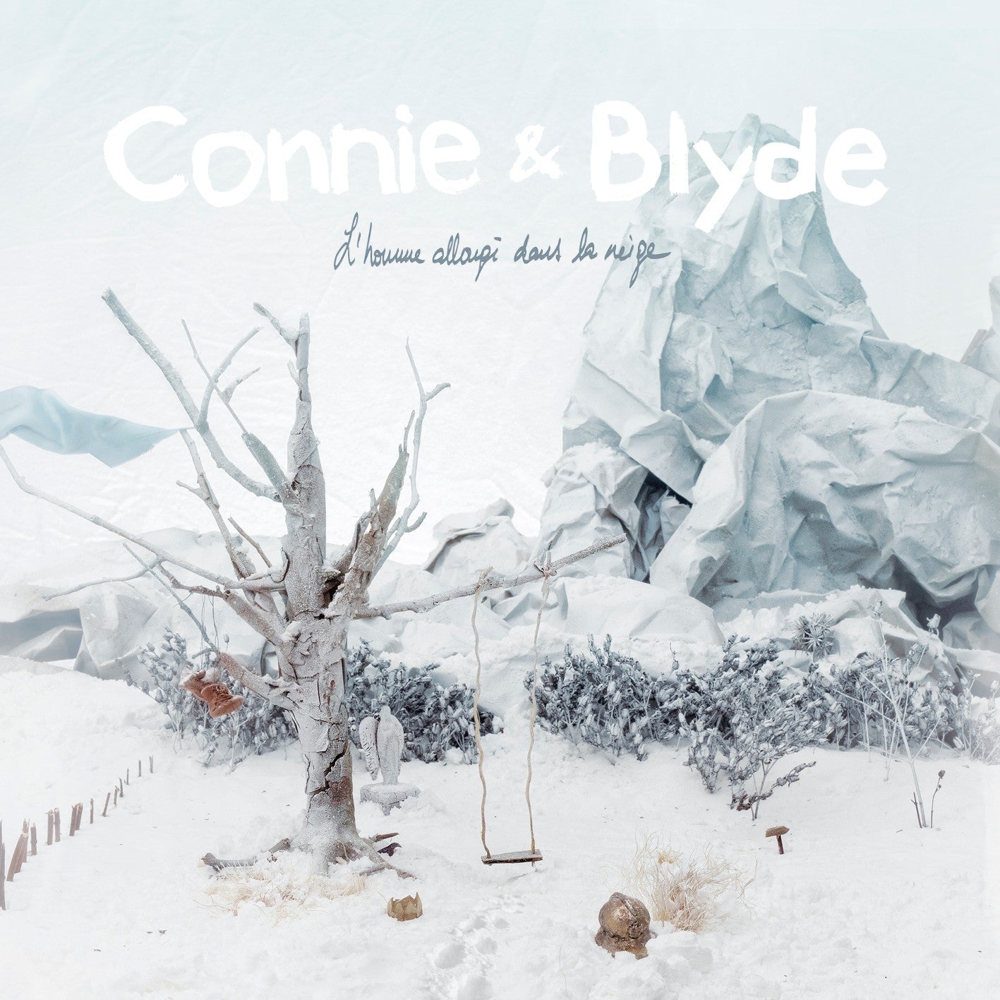 Pochette de : L'HOMME ALLONGÉ DANS LA NEIGE - CONNIE & BLYDE (CD)