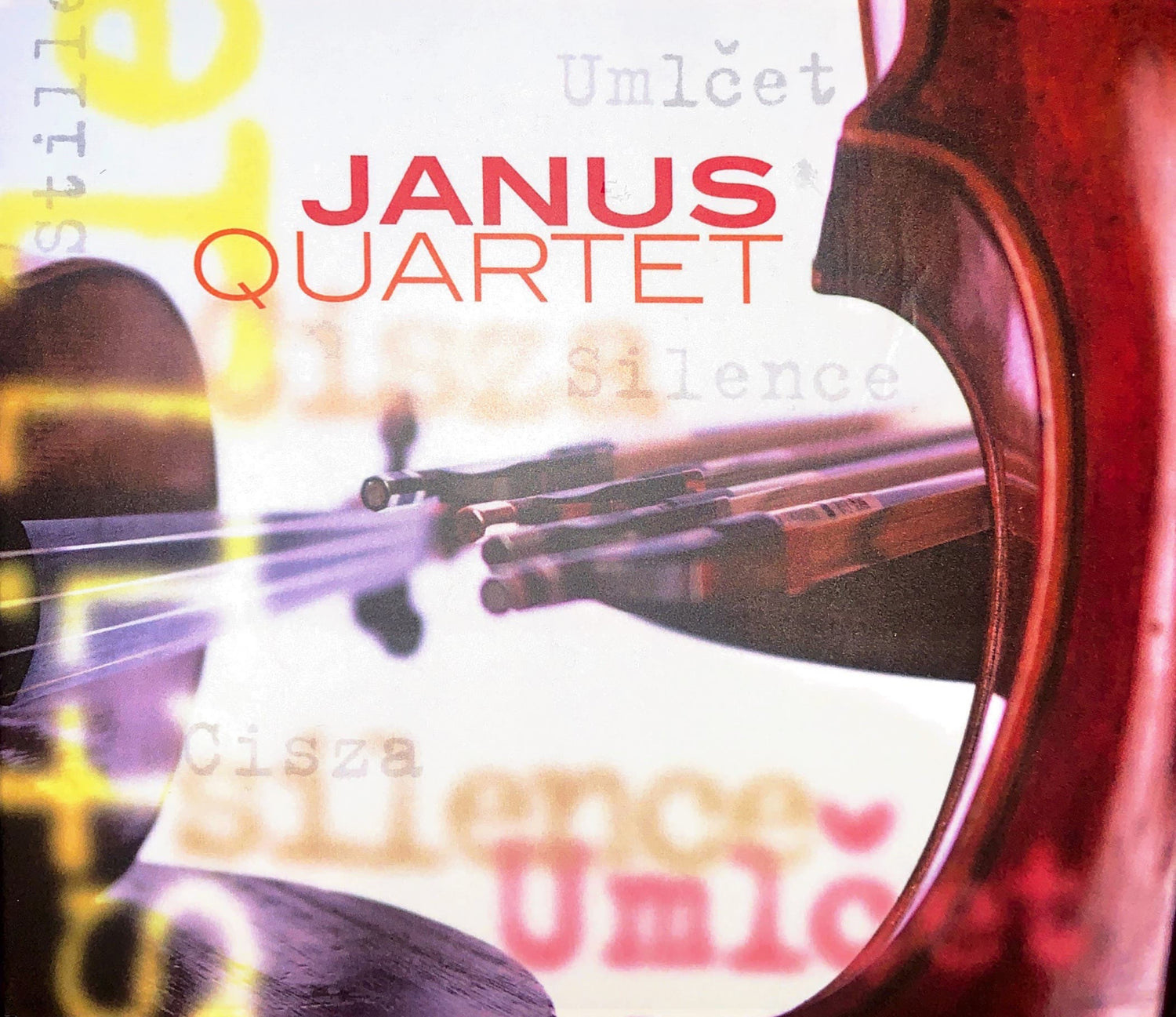 Pochette de : STILLE - JANUS QUARTET (CD)