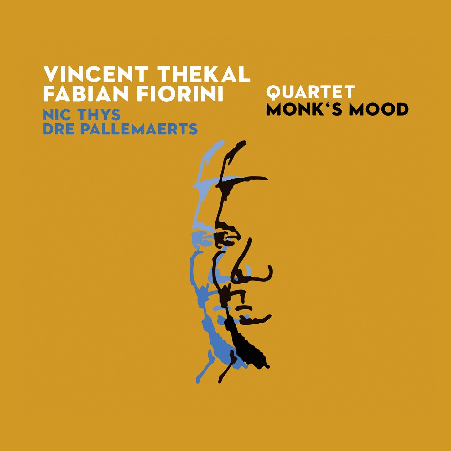 Pochette de : MONK'S MOOD - VINCENT THEKAL / FABIAN FIORINI QUARTET (CD)