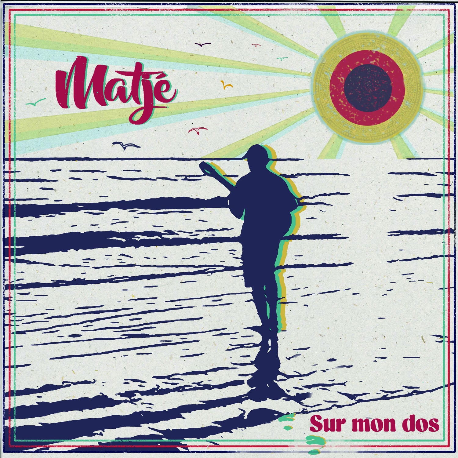 Pochette de : SUR MON DOS - MATJÉ (33T)