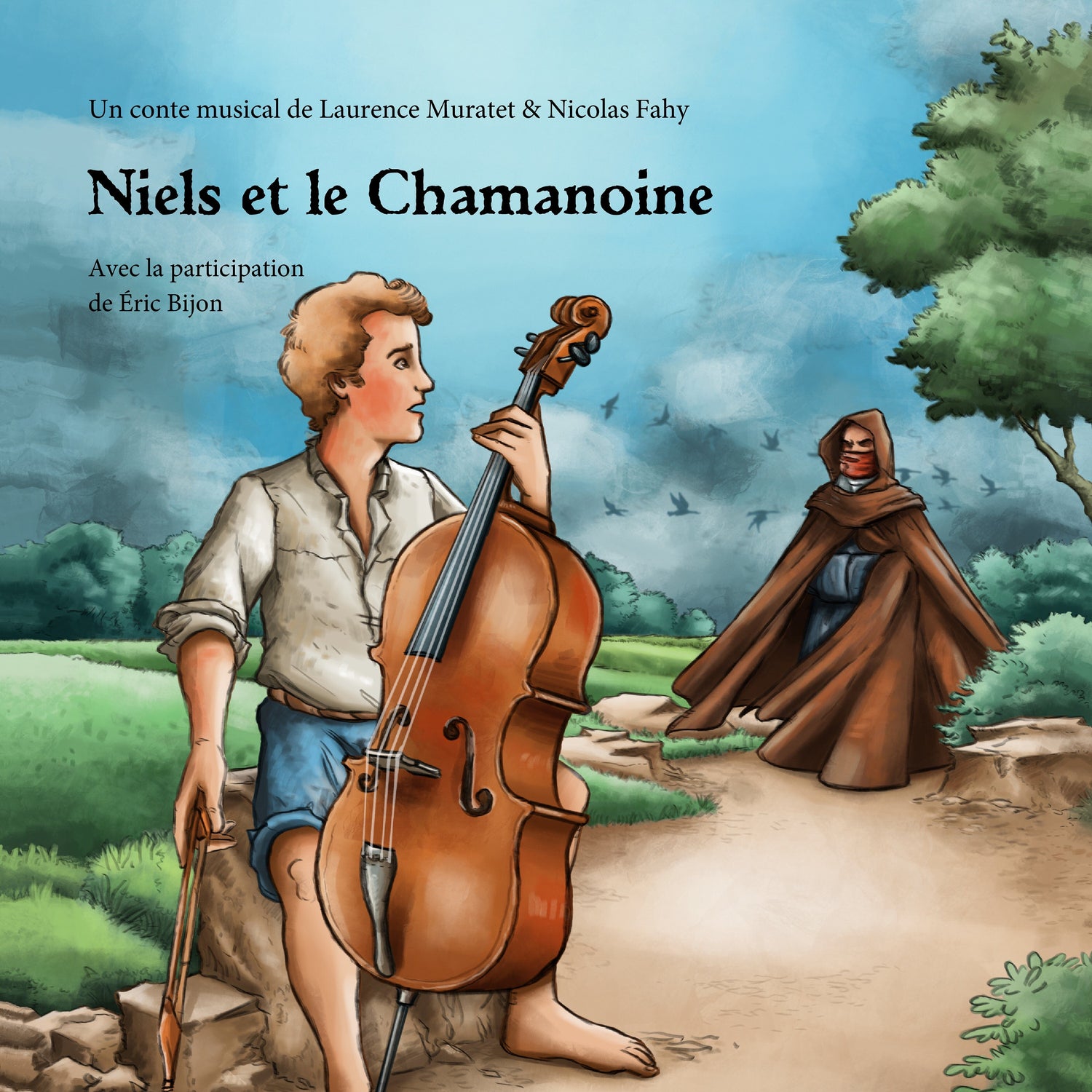 Pochette de : NIELS ET LE CHAMANOINE - LAURENCE MURATET   NICOLAS FAHY (CD)