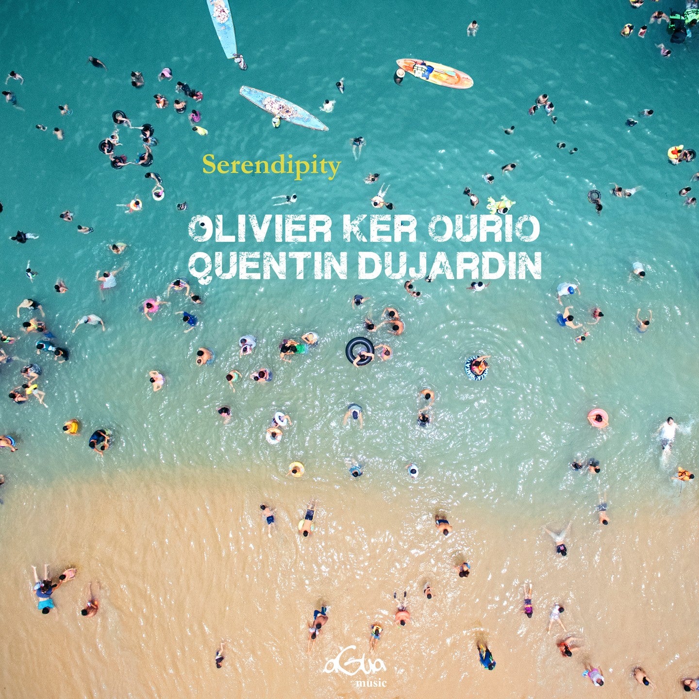 Pochette de : SERENDIPITY - QUENTIN DUJARDIN / OLIVIER KER OURIO (CD)