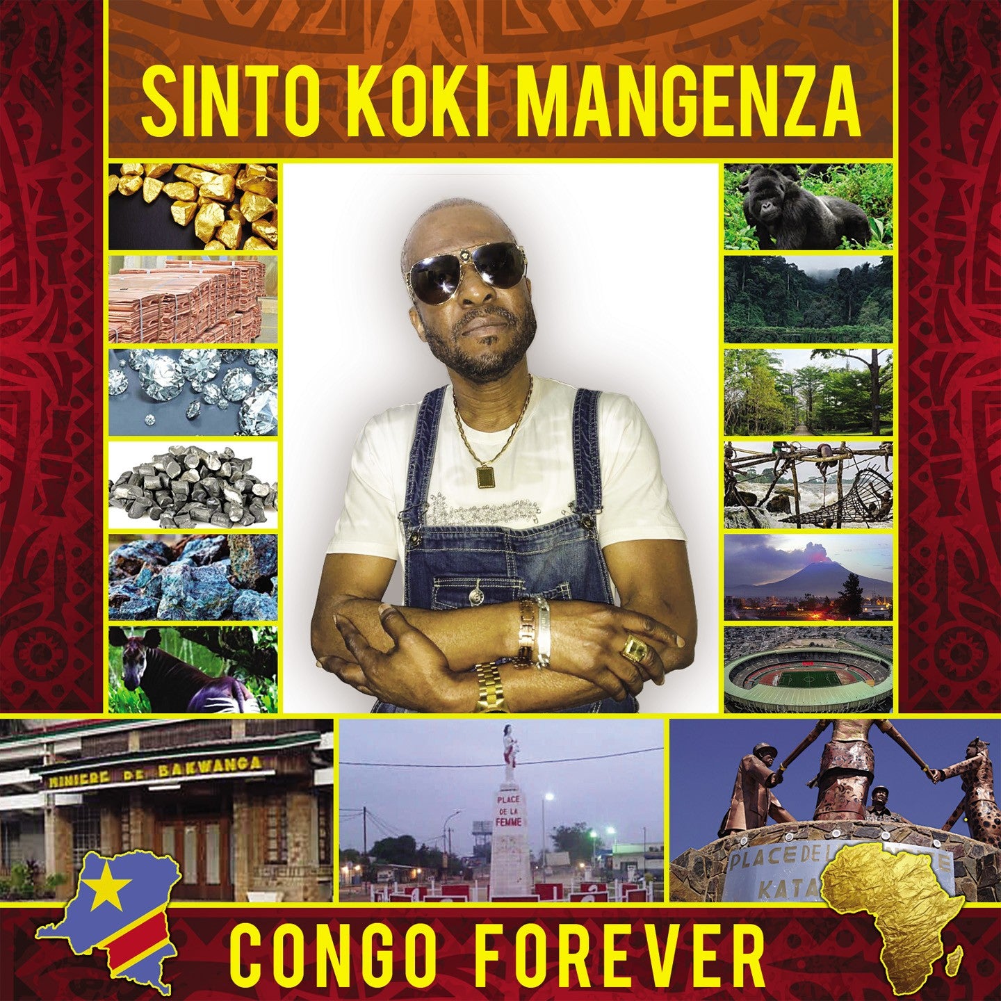 Pochette de : CONGO FOREVER - SINTO KOKI MANGENZA (CD)