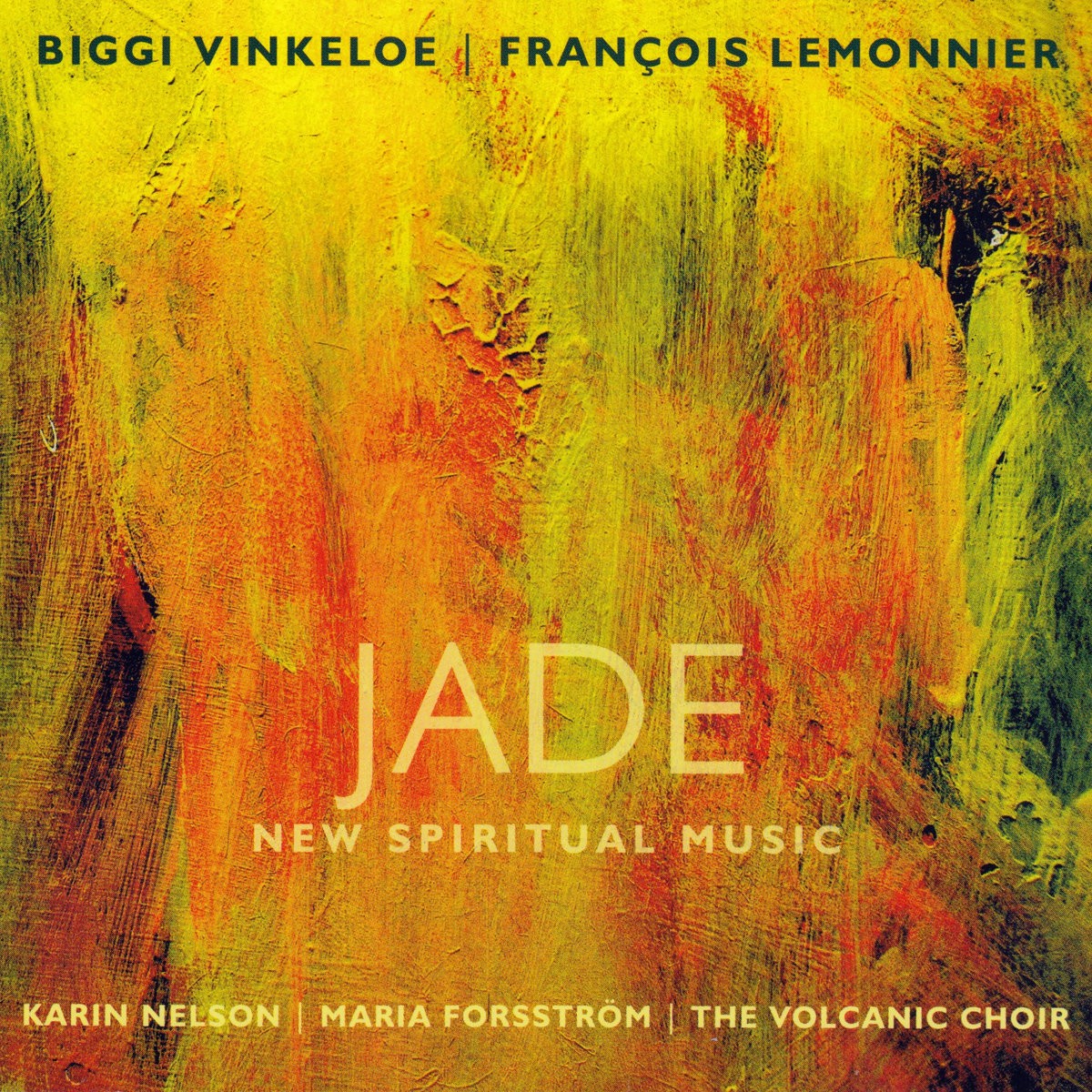 Pochette de : JADE NEW SPIRITUAL MUSIC - BIGGI VINKELOE / FRANÇOIS LEMONNIER (DOUBLE CD)