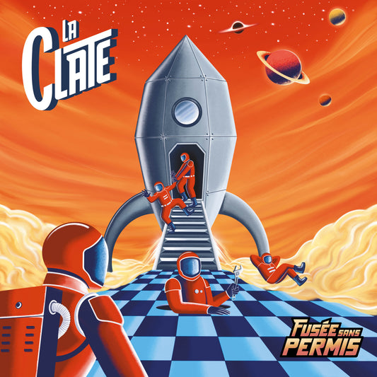 Pochette de : FUSÉE SANS PERMIS (VN) - CLATE (33T)