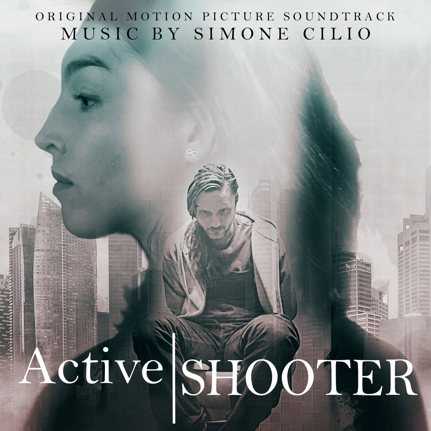 Pochette de : ACTIVE SHOOTER (ORIGINAL MOTION PICTURE SOUNDTRACK) - SIMONE CILIO (CD)