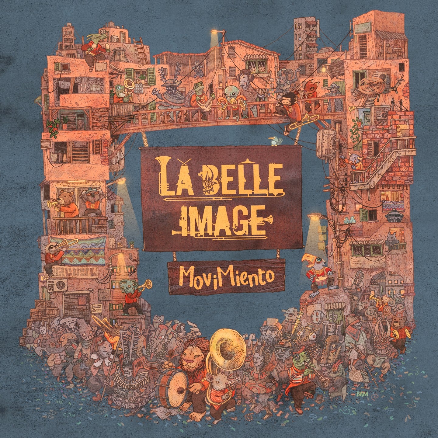 Pochette de : MOVIMIENTO - BELLE IMAGE FANFARE (CD)