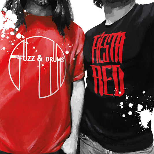 Pochette de : FIESTA RED - FUZZ AND DRUMS (33T)