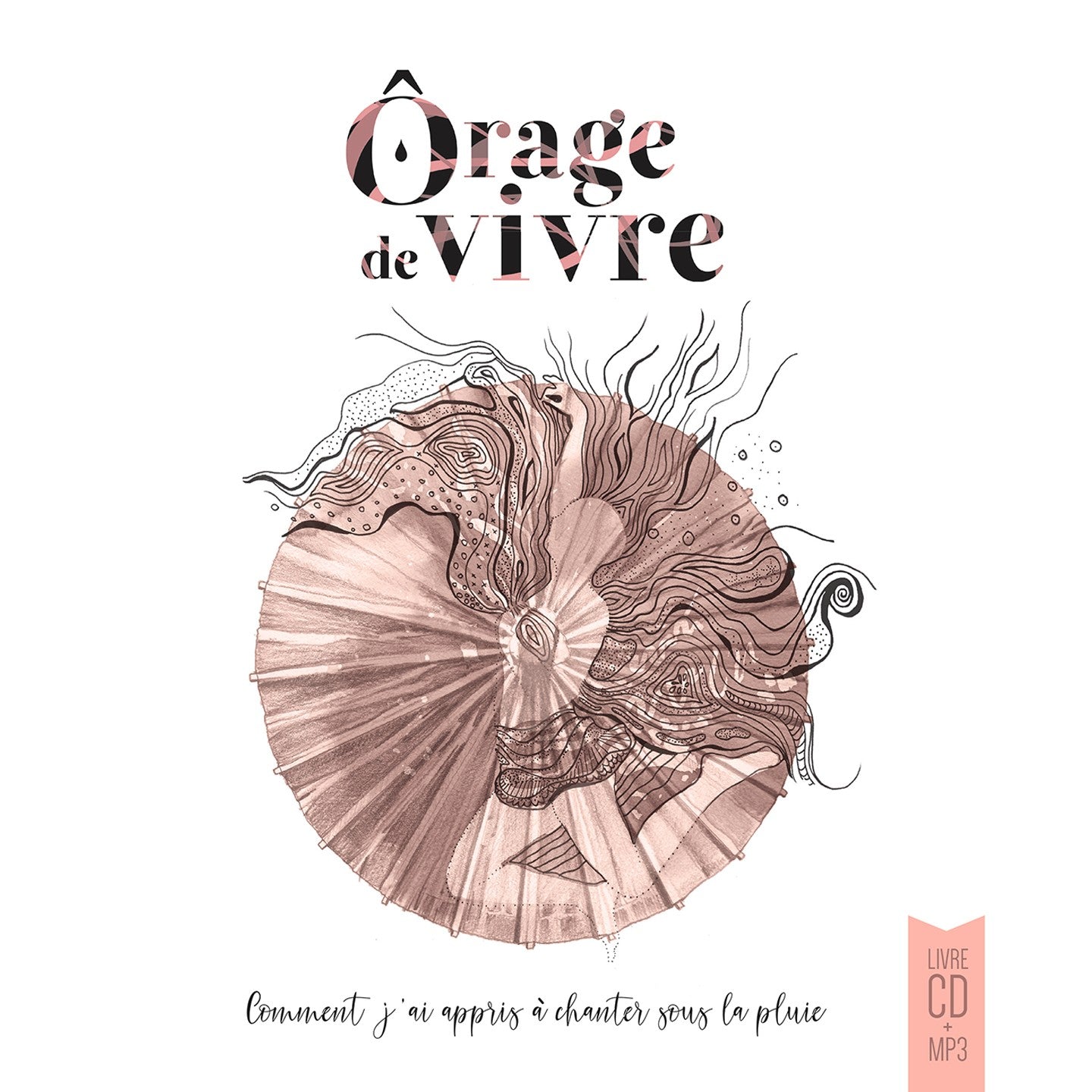 Pochette de : ÔRAGE DE VIVRE - PEROLINE DREVON/THEOPHILE ARDY/ROMAIN LATELTIN (LIVRE CD)