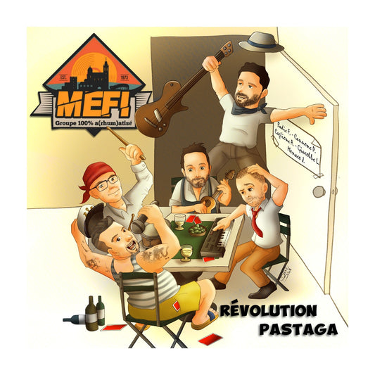 Pochette de : REVOLUTION PASTAGA - MEFI  (CD)