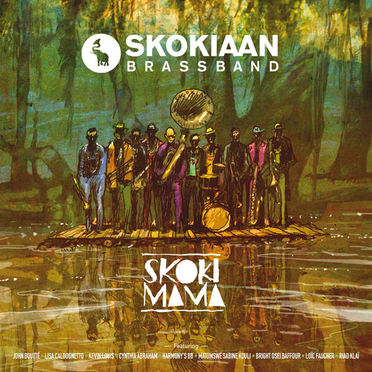 Pochette de : SKOKI MAMA - SKOKIAAN BRASS BAND (33T)