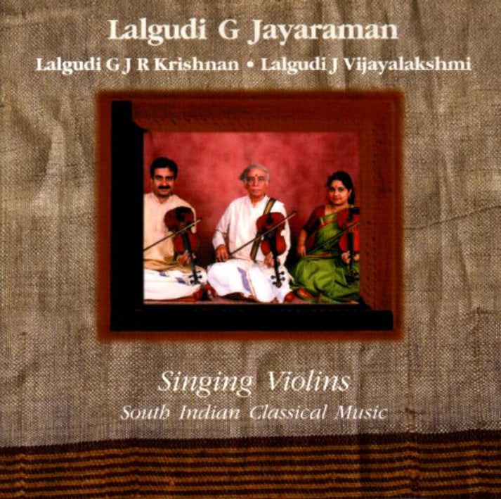 Pochette de :  SINGING VIOLINS  - LALGUDI G  JAYARAMAN  (CD)