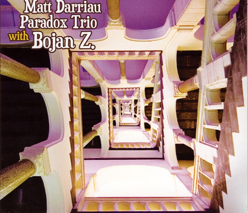 Pochette de :  WITH BOJAN Z  - MATT DARRIAU / PARADOX TRIO  (CD)