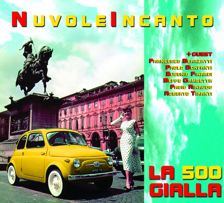 Pochette de :  LA 500 GIALLA  - NUVOLEINCANTO  (CD)