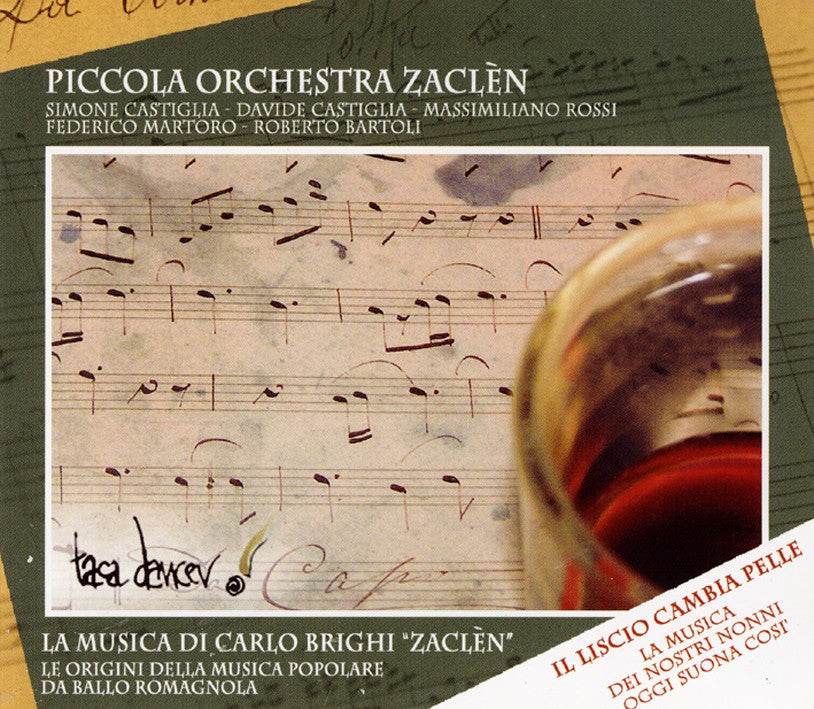 Pochette de : LA MUSICA DI CARLO BRIGHI "ZACLEN" - PICCOLA ORCHESTRA ZACLEN (CD)