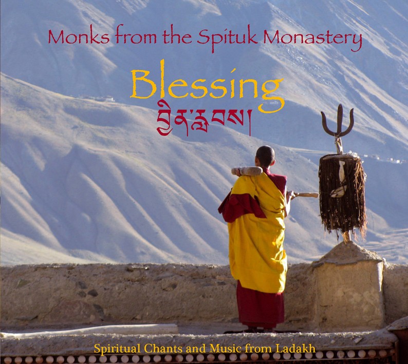 Pochette de :  MONKS FROM THE SPITUK MONASTERY : BLESSING  - TIBET  (CD)