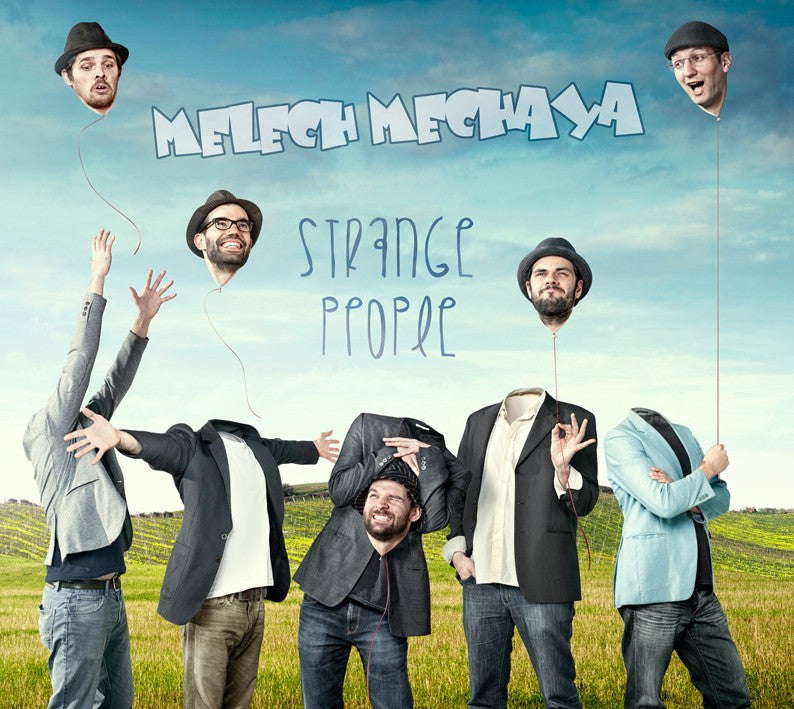 Pochette de :  STRANGE PEOPLE  - MELECH MECHAYA  (CD)