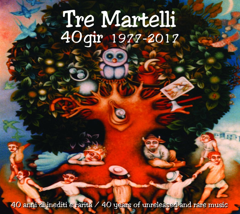 Pochette de :  40 GIR 1977-2017  - TRE MARTELLI  (CD)