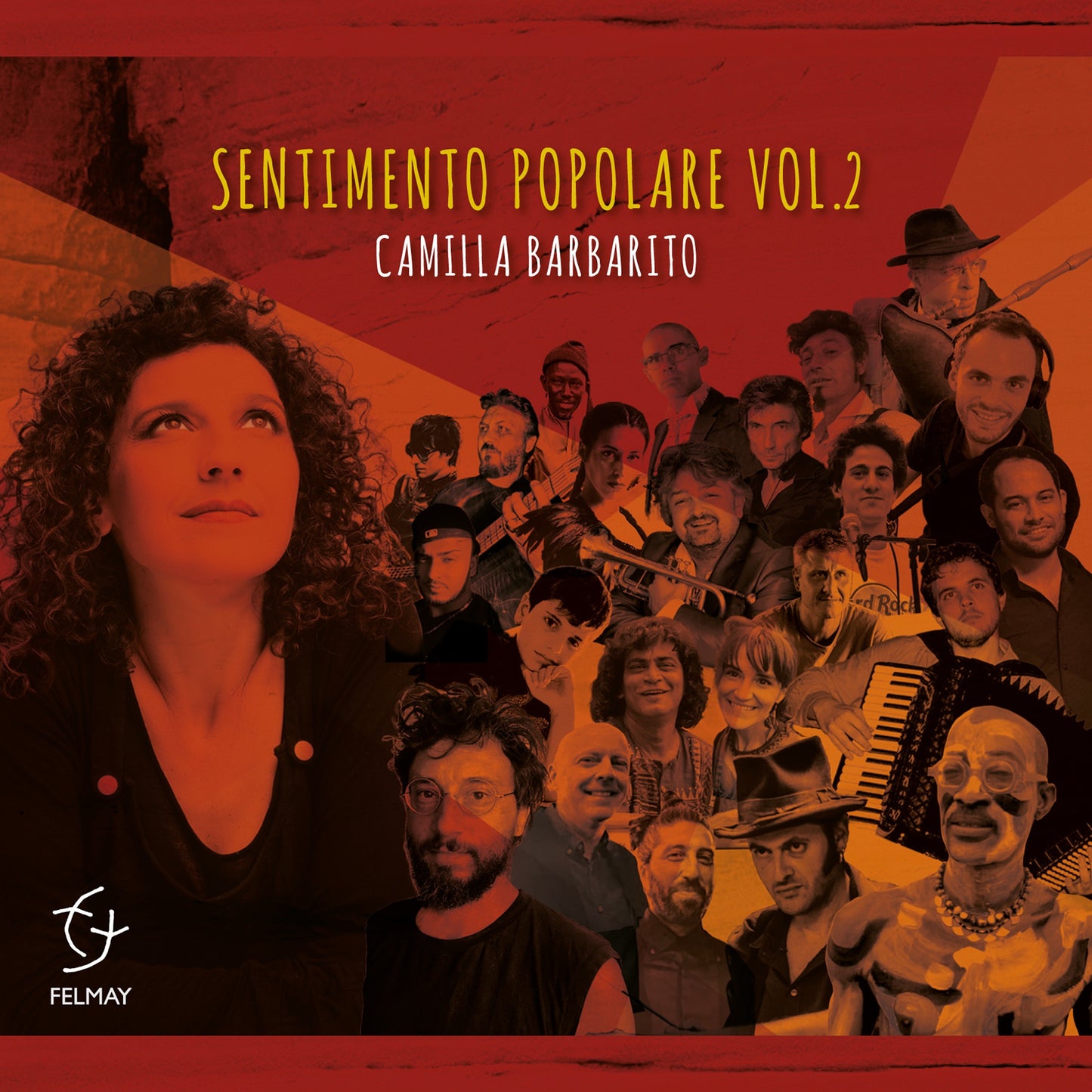 Pochette de :  SENTIMENTO POPOLARE VOL. 2  - CAMILLA BARBARITO  (CD)