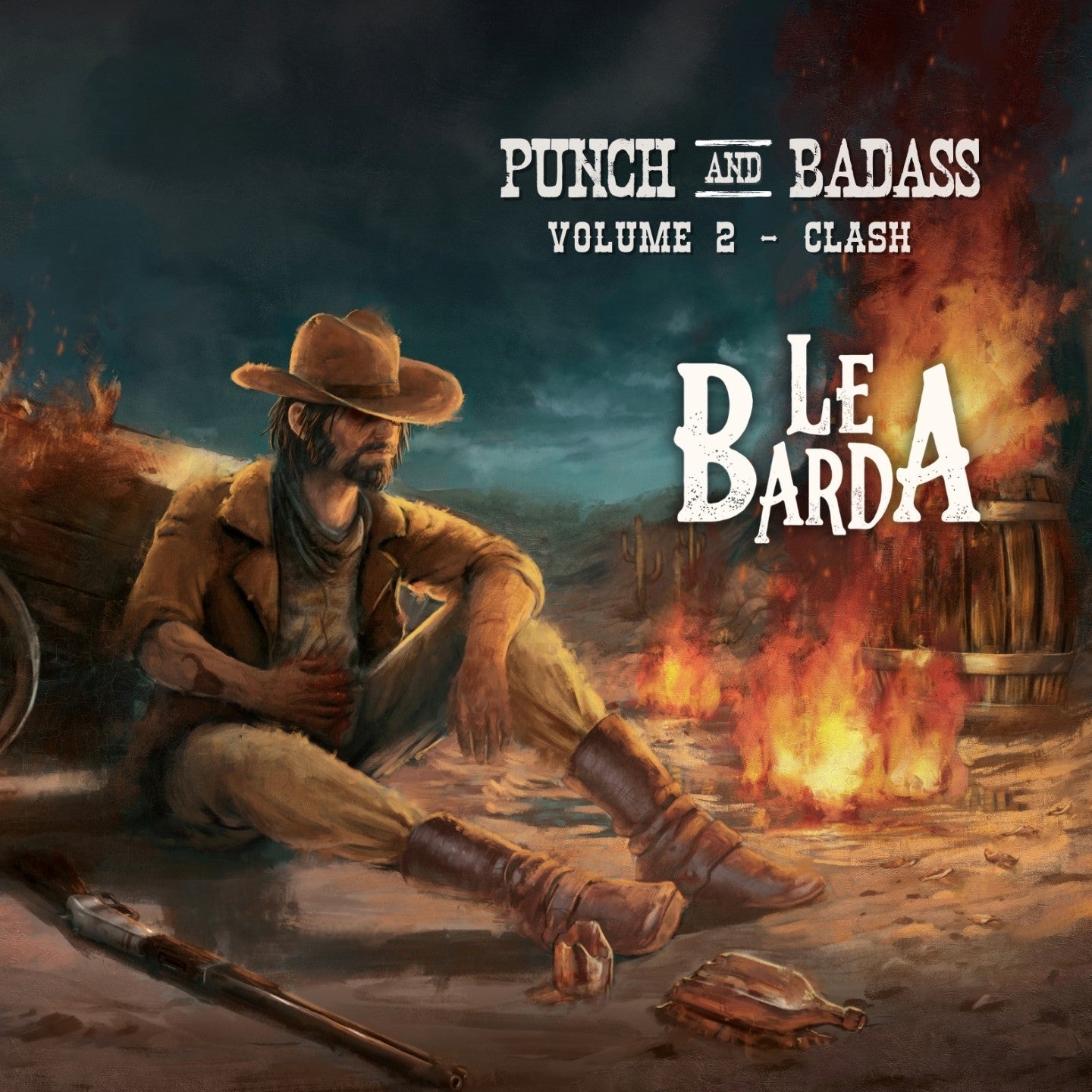 Pochette de : PUNCH & BADASS VOL. 2 "CLASH" - BARDA (CD)