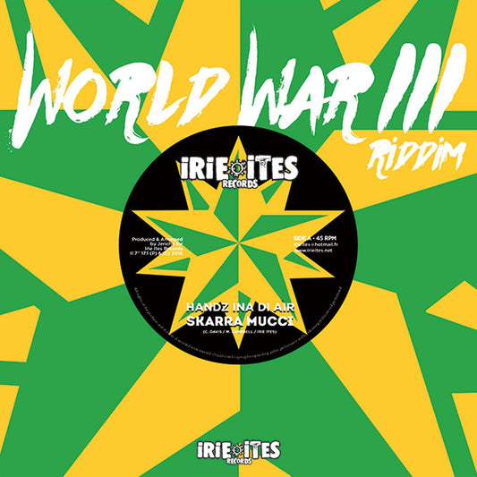 Pochette de : WORLD WAR III RIDDIM - PERFECT GIDDIMANI / SKARRA MUCCI (45T)