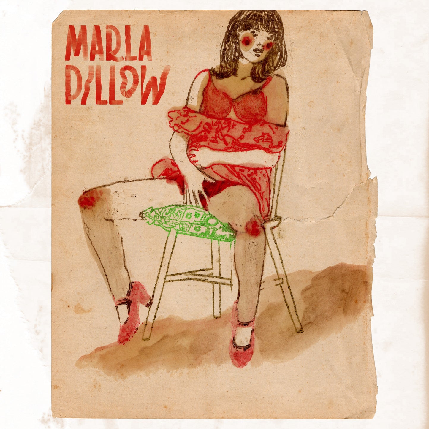 Pochette de : MARLA PILLOW - EROTIC MARKET (DOUBLE VINYLE 33T)