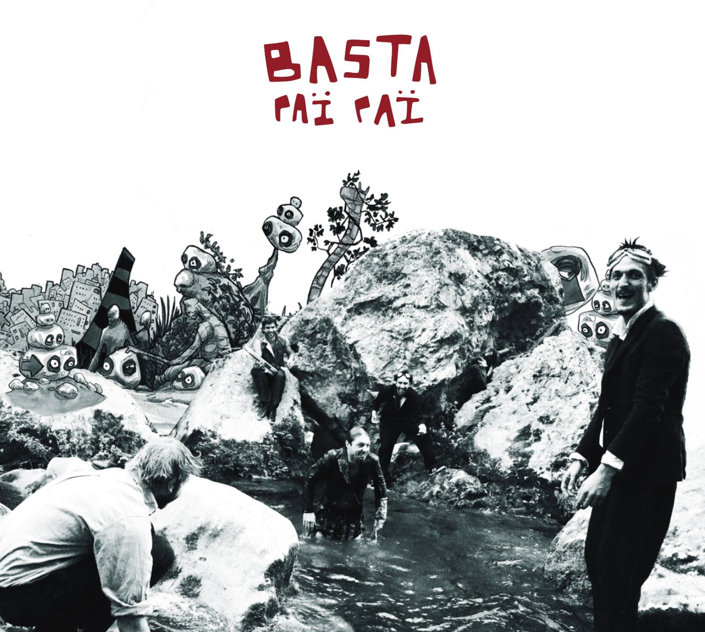 Pochette de : LE NOM DES CAILLOUX - BASTA PAI PAI (CD)