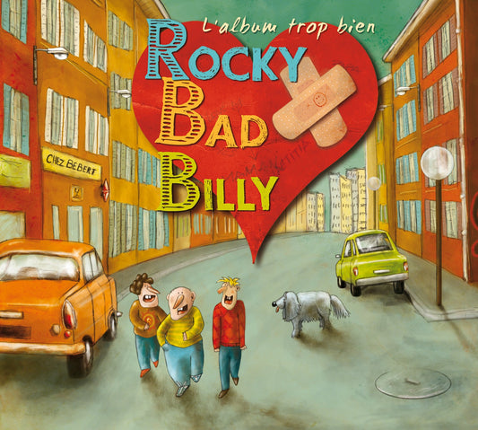 Pochette de : L'ALBUM TROP BIEN - ROCKY BAD BILLY (CD)