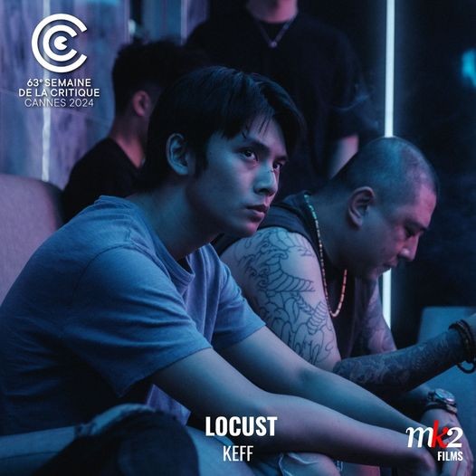Pochette de : LOCUST (ORIGINAL MOTION PICTURE SOUNDTRACK) - YOSHIHIRO HANNO (DOUBLE VINYLE 33T)