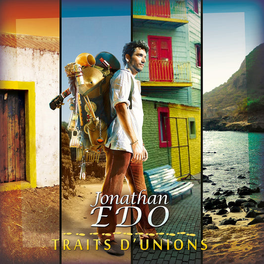 Pochette de : TRAIT D'UNION - JONATHAN EDO (CD)