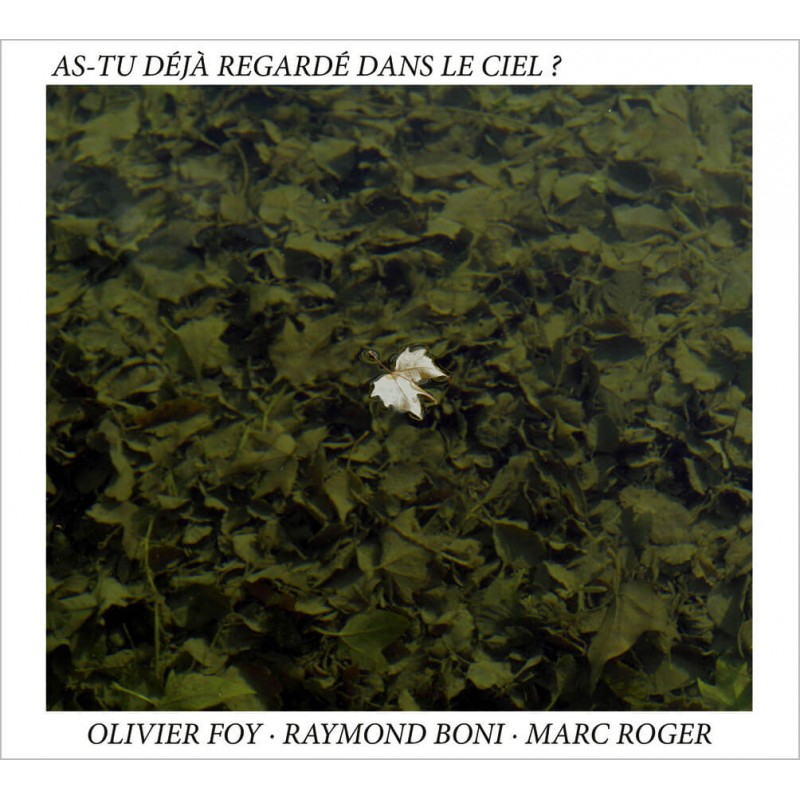 Pochette de : AS-TU DÉJÀ REGARDÉ DANS LE CIEL? - OLIVIER FOY  RAYMOND BONI  MARC ROGER (CD)