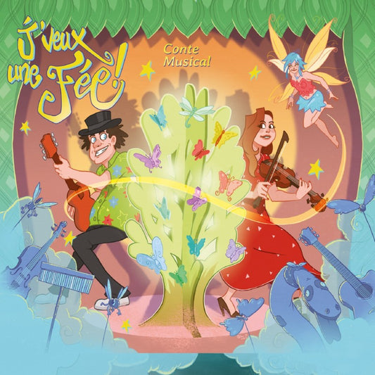 Pochette de : JE VEUX UNE FÉE - FRANÇOIS RABOUIN ET LÉA CHEVAL (CD)