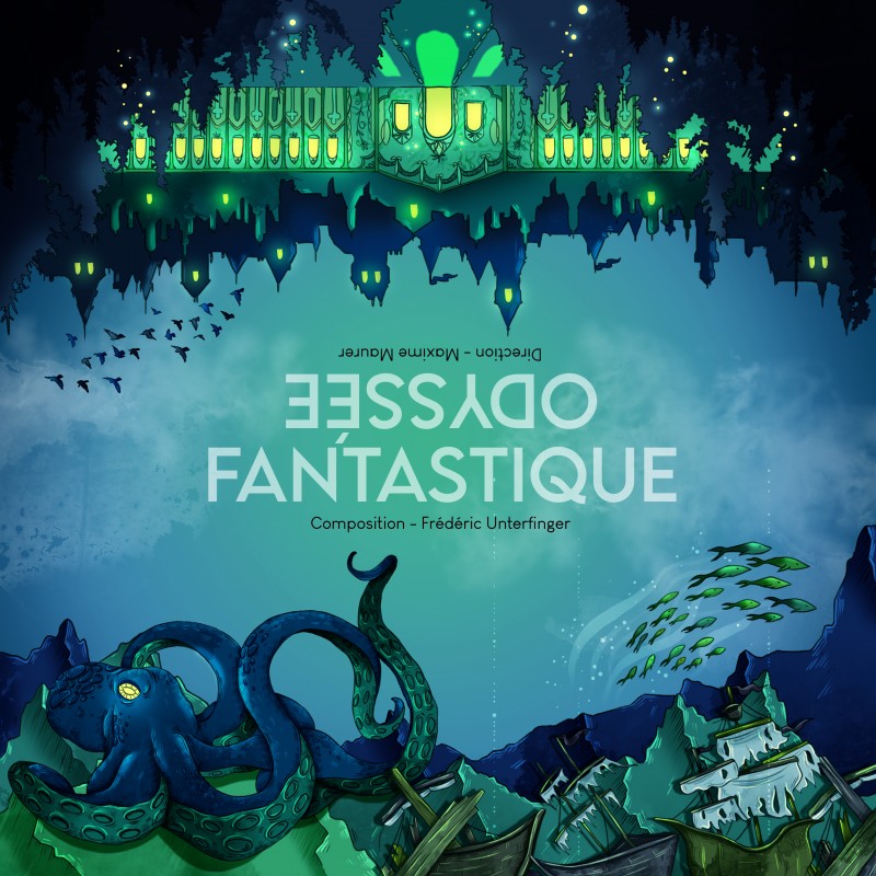 Pochette de : ODYSSÉE FANTASTIQUE - ORCHESTRE D HARMONIE DES JEUNES DE STRASBOURG (CD)