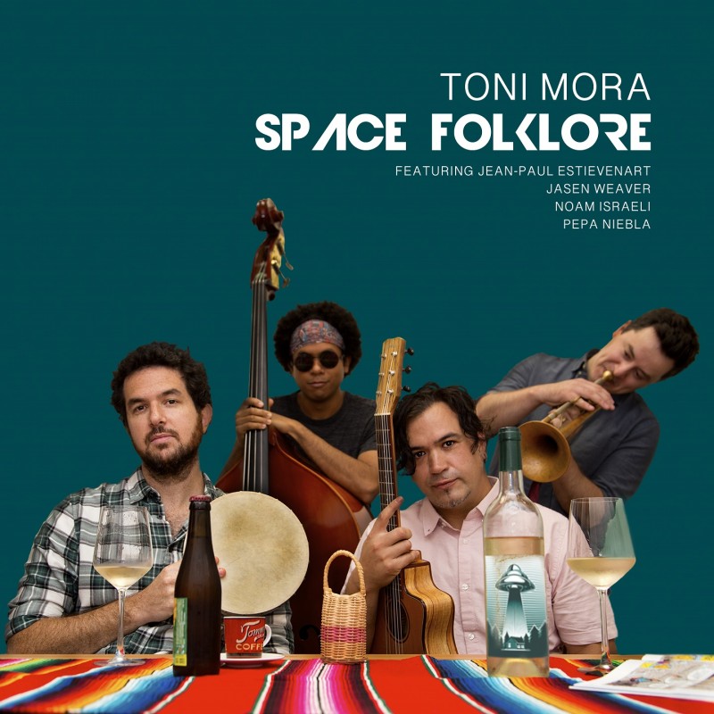 Pochette de : SPACE FOLKLORE (FEAT. JEAN-PAUL ESTIÉVENART & PEPA NIEBLA) - TONI MORA (CD)
