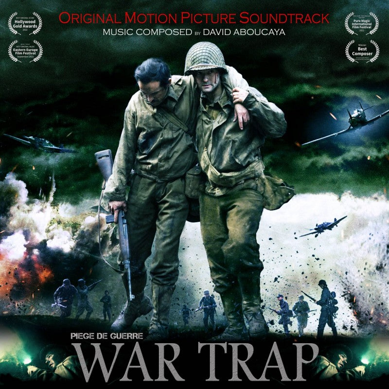 Pochette de : WAR TRAP (PIEGE DE GUERRE) (ORIGINAL MOTION PICTURE SOUNDTRACK) - DAVID ABOUCAYA (CD)